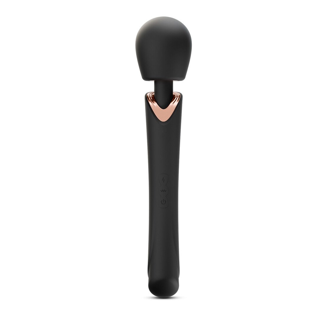Holly - Rechargeable Wand Massager - Black