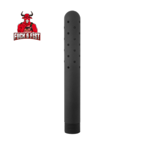 Anal Douche 360 Plastic Nozzle - 13,5 cm - Black