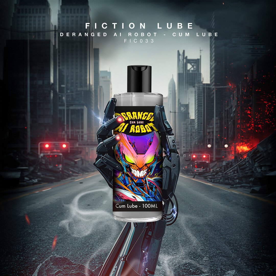 Deranged AI Robot - Cum Lube - 3.4 fl oz / 100 ml 3