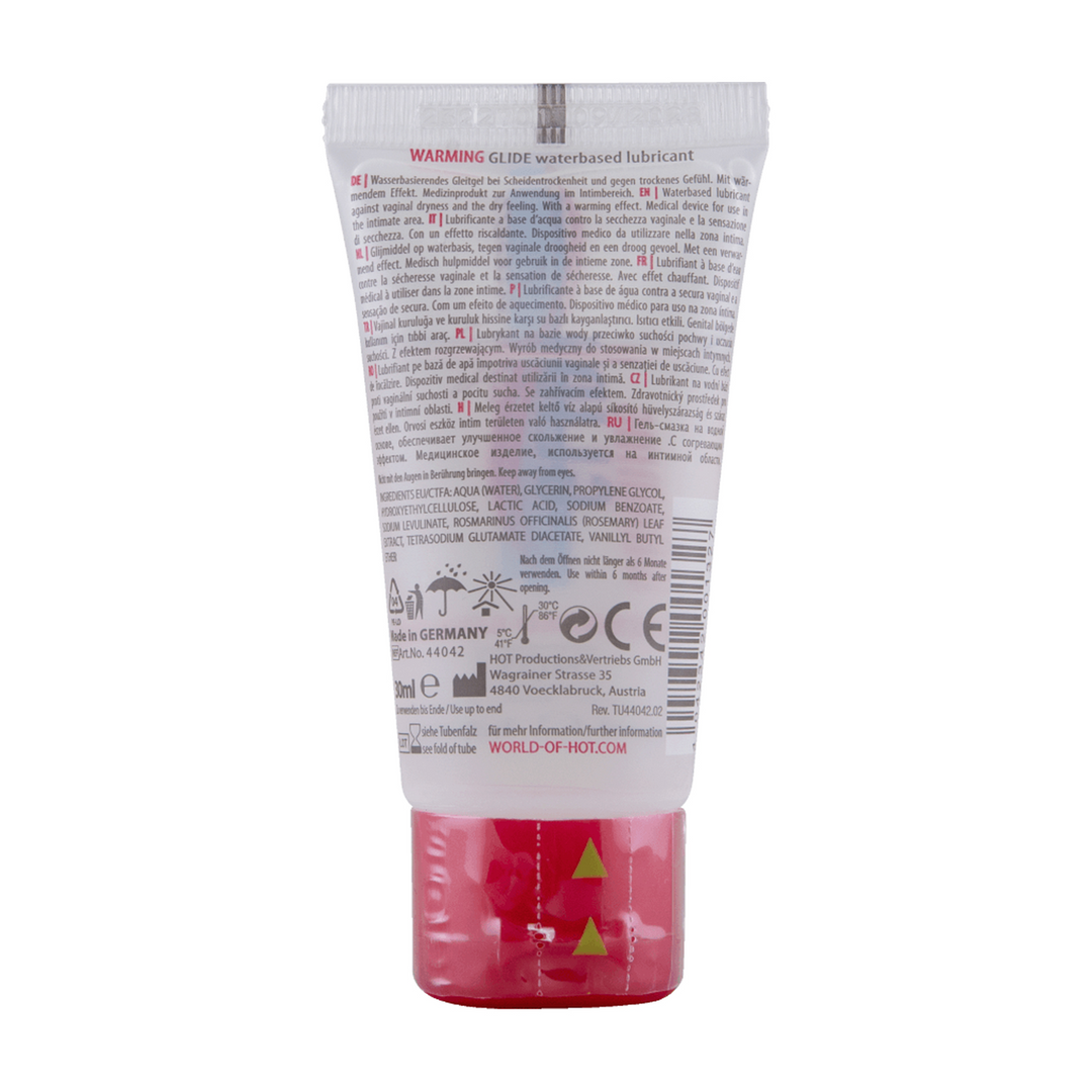 Warming Glide Liquid Pleasure - Waterbased Lubricant - 1 fl oz / 30 ml 2