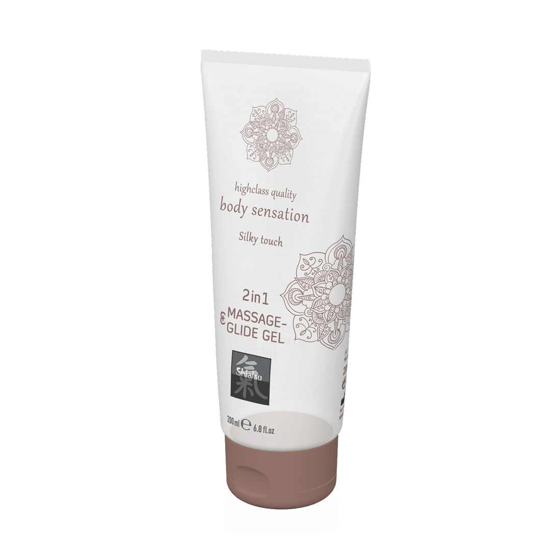 Silky Touch - 2 in 1 Massage and Glide Gel - 7 fl oz / 200 ml 2