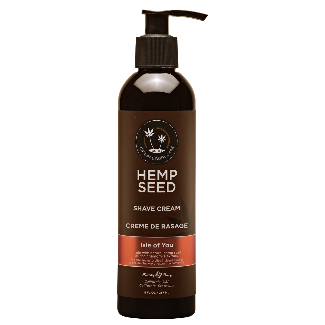 Isle of You - Hemp Seed Shave Cream - 8 fl oz / 237 ml