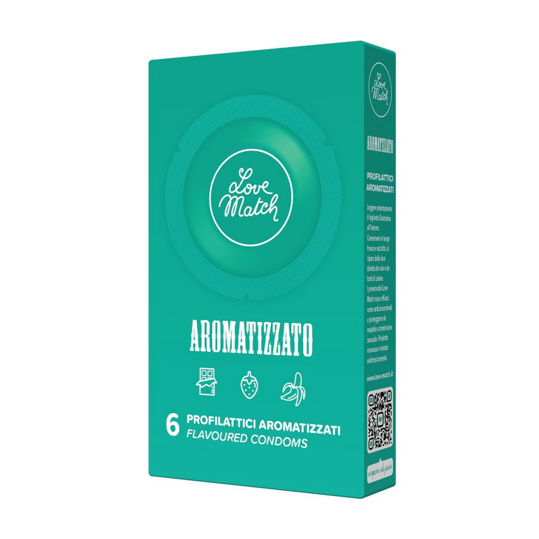 Aromatizzato - Flavored Condoms - 6 Pieces 2