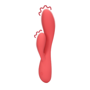 Smooth Ultra Soft Silicone Rabbit Vibrator - Astro Dust