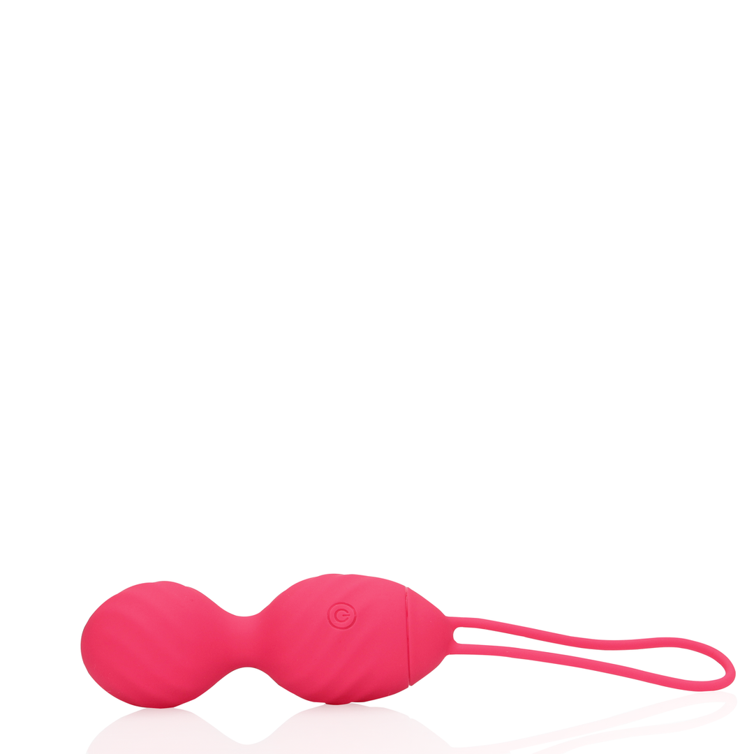 Vibrating Egg with Remote Control - Strawberry Red 5
