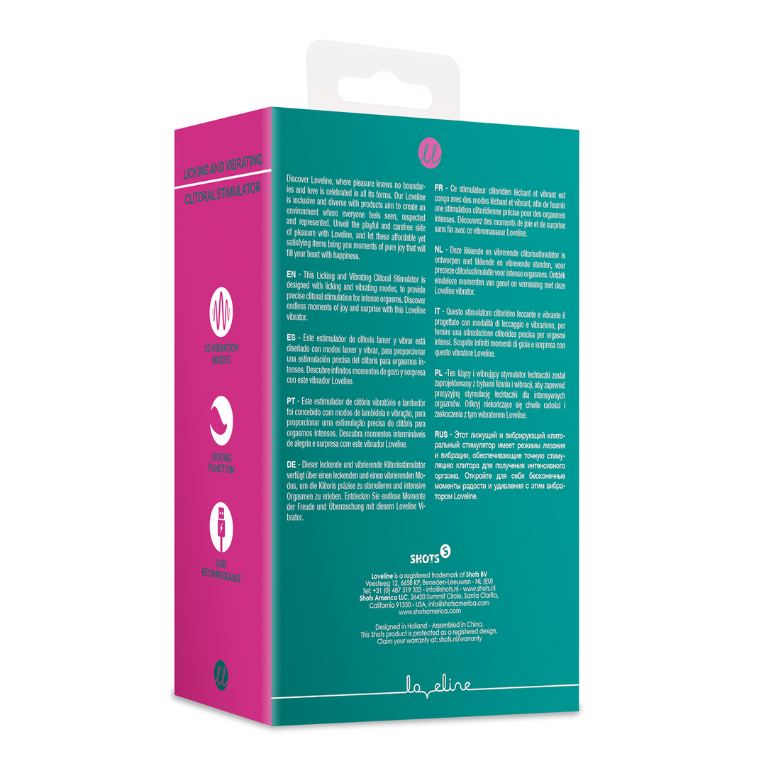 Licking and Vibrating Clitoral Stimulator - Ancient Sea 3