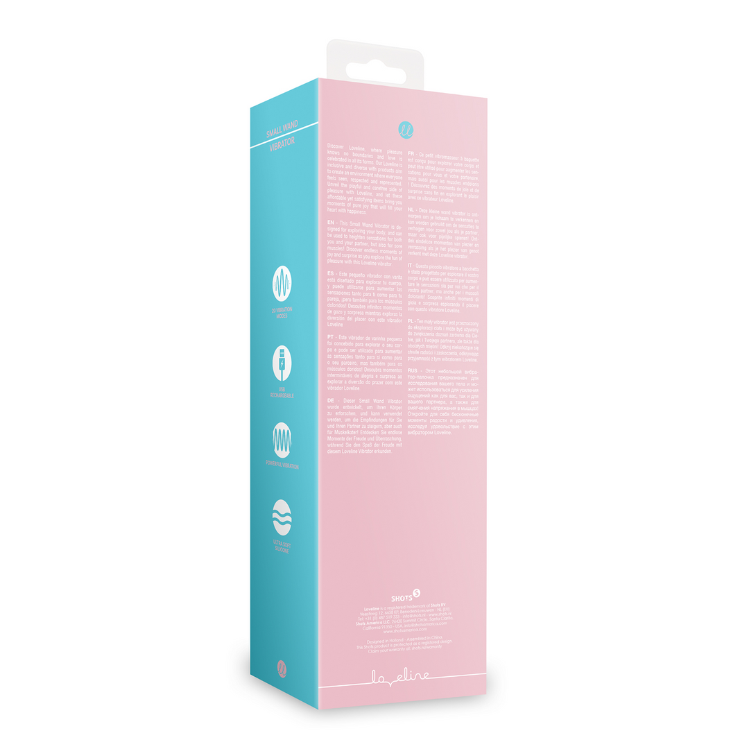 Small Wand Vibrator - Exotic Fuchsia 3