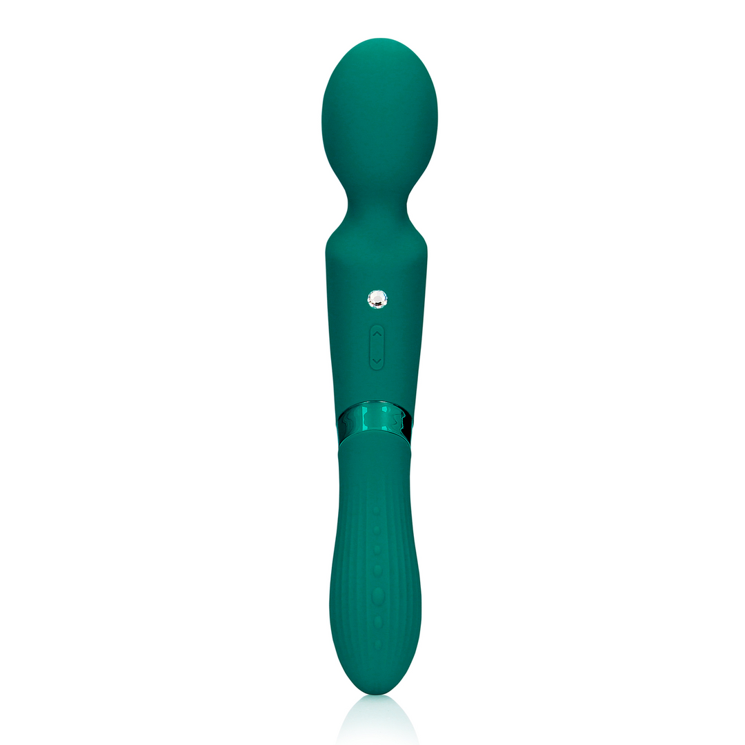 Double-Sided Vibrating Wand - Green Gable 5