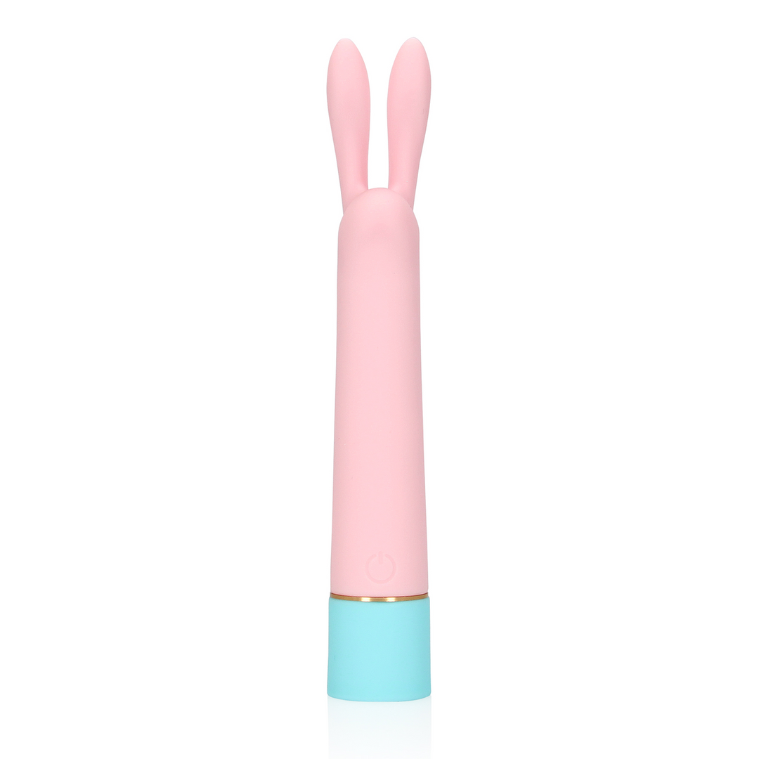 Mini Rabbit Vibrator with USB Charger - Cherry Chiffon 5