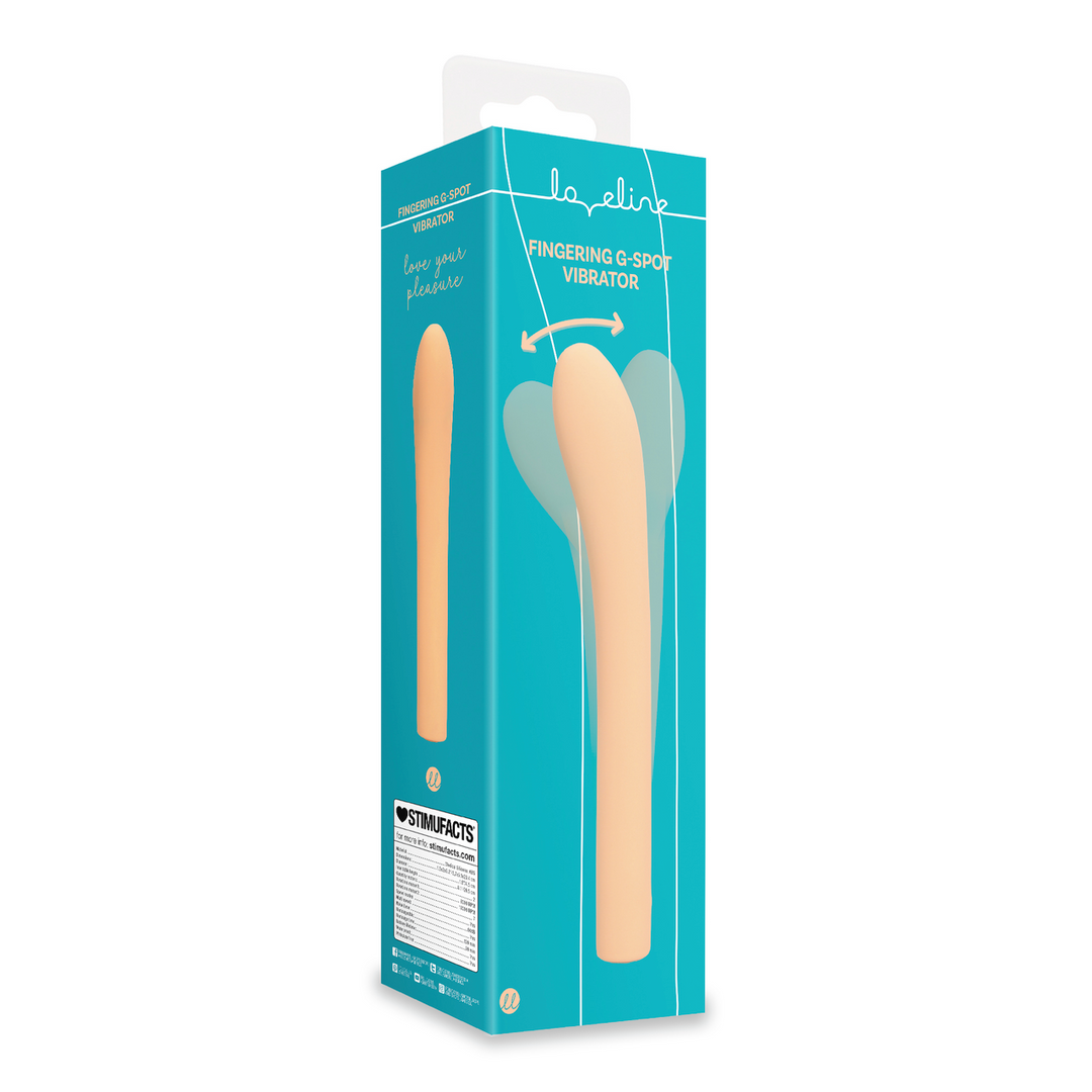 Fingering G-Spot Vibrator - Peach Fuzz 2
