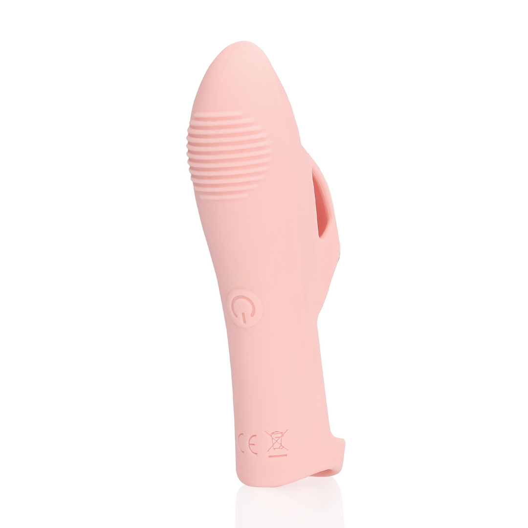 Silicone Finger Vibrator - Touch of Pink 5