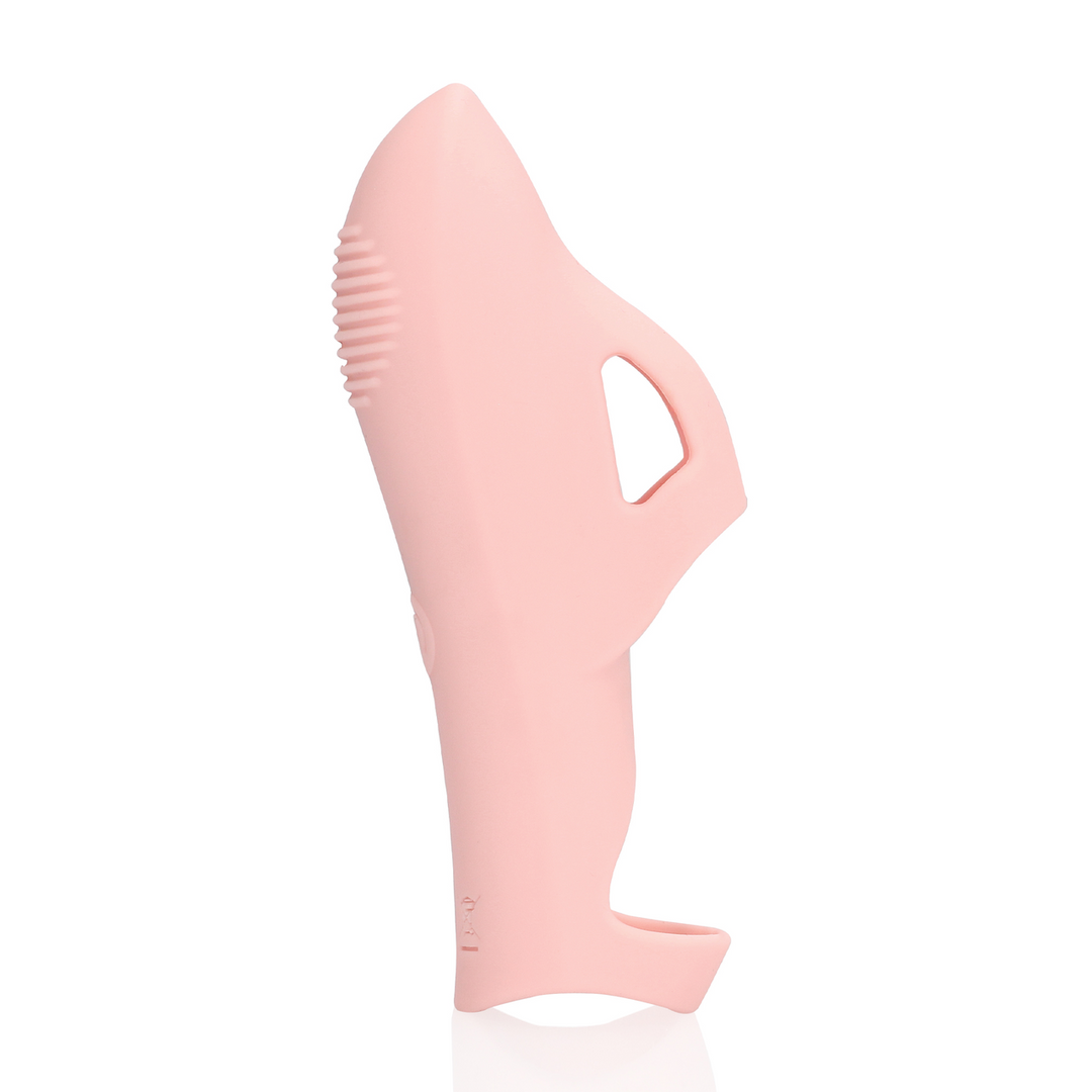 Silicone Finger Vibrator - Touch of Pink 6