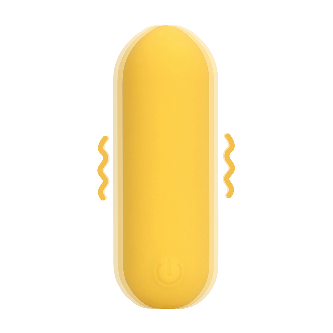 Smooth Bullet Vibrator - Sunpac Yellow
