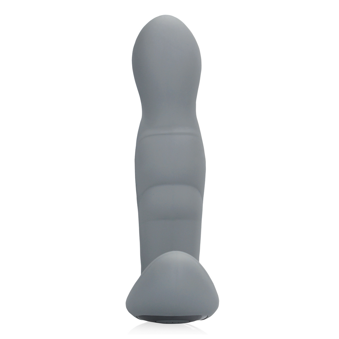 Rotating Prostate Stimulator with Remote Control - Gotham Grey 4