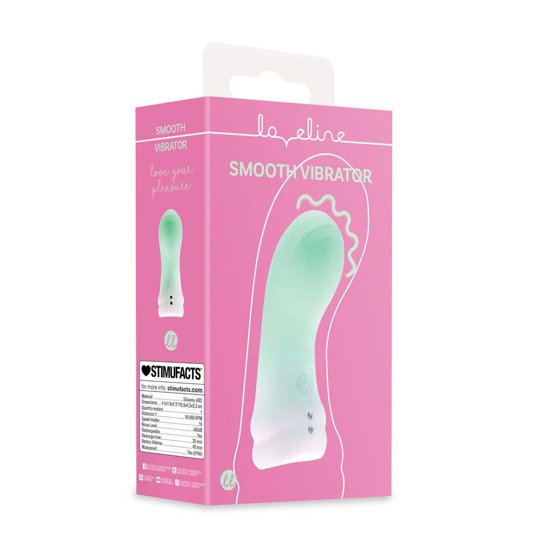 Smooth Finger Vibrator - Misty Green 2