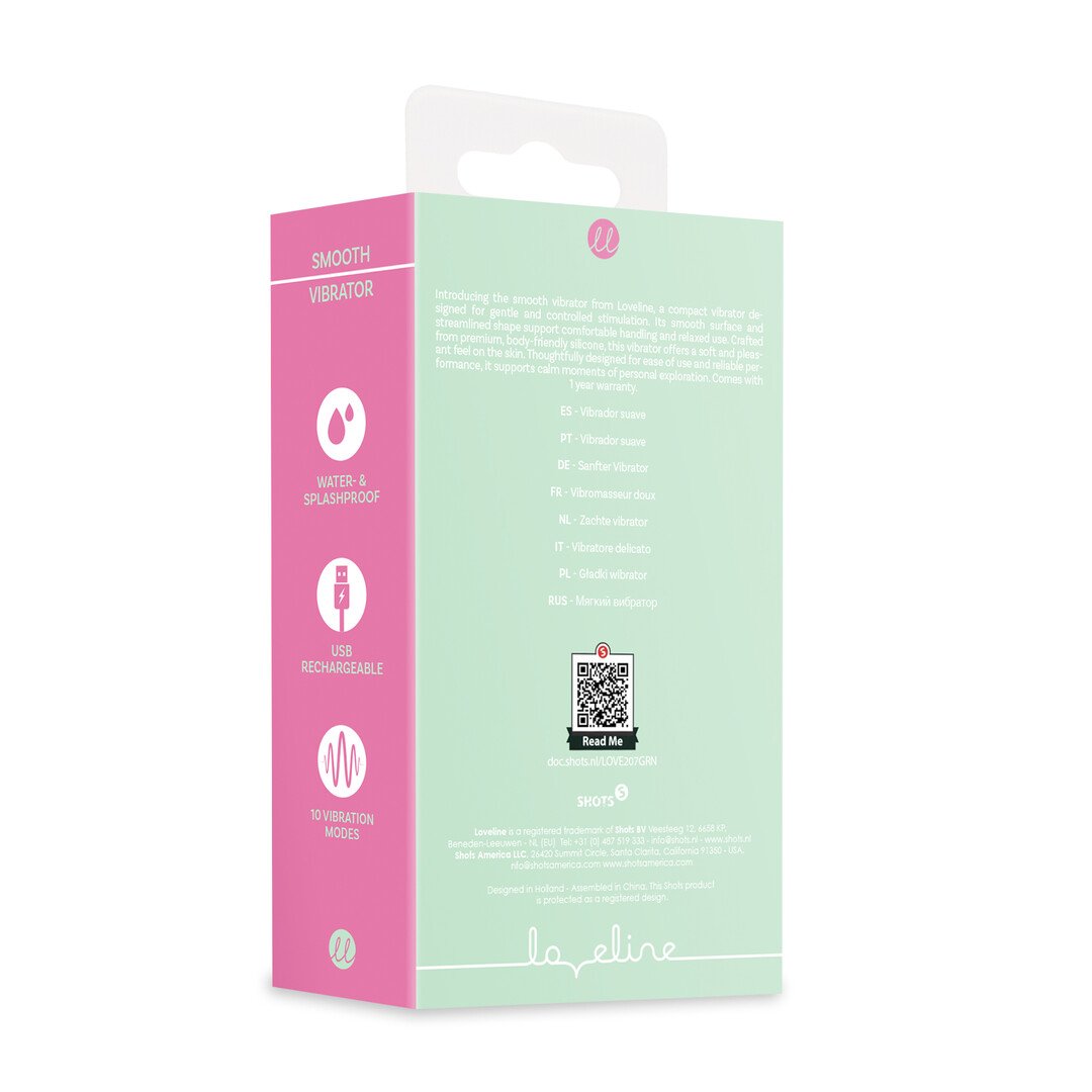 Smooth Finger Vibrator - Misty Green 3