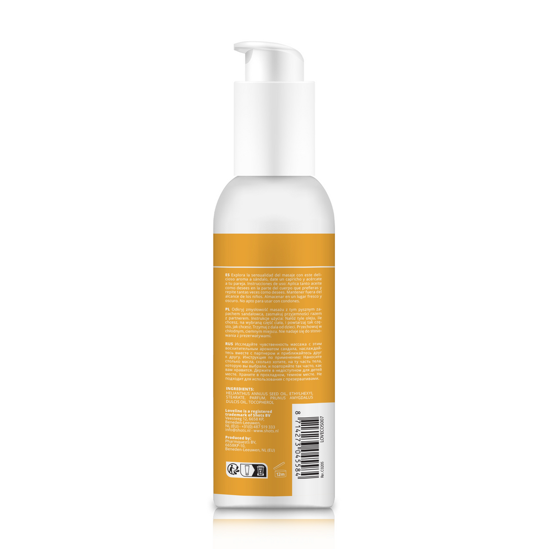 Massage Oil - Sensual Sandalwood - 5.1 fl oz / 150 ml 2