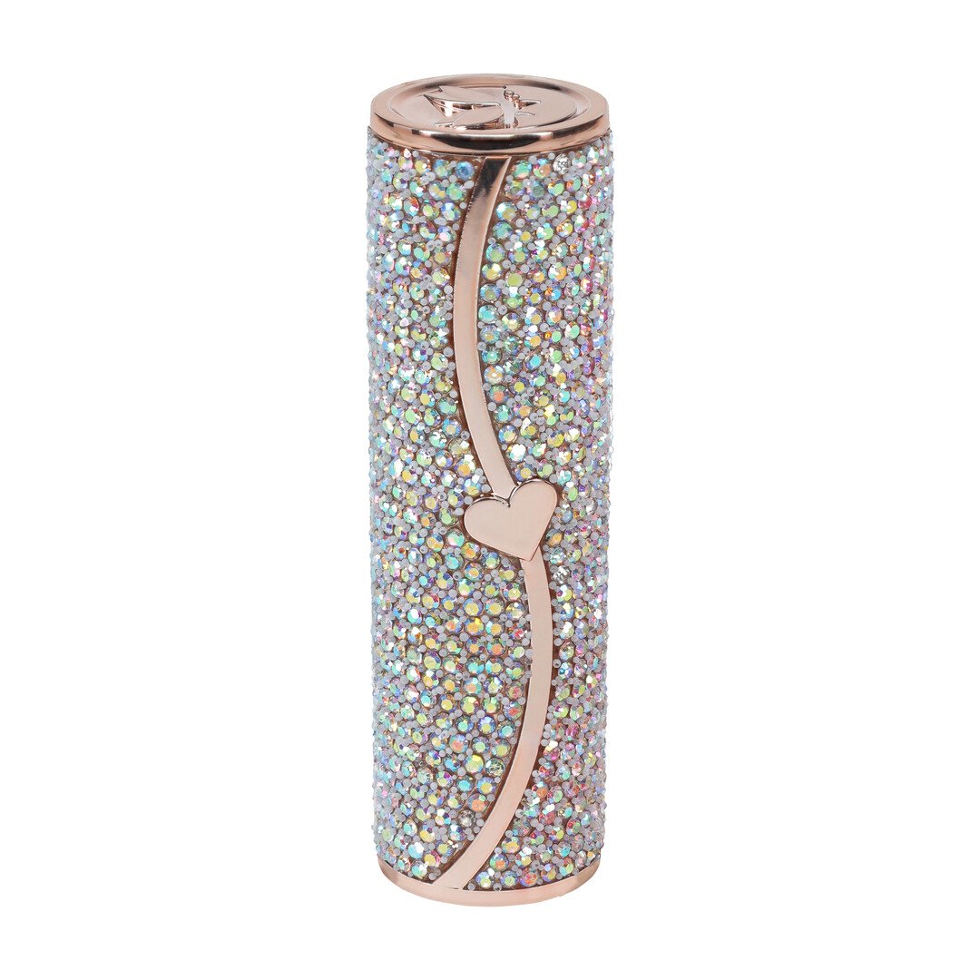 Sparkle - Lipstick Vibrator with 4 Attachments - Iridescent 5