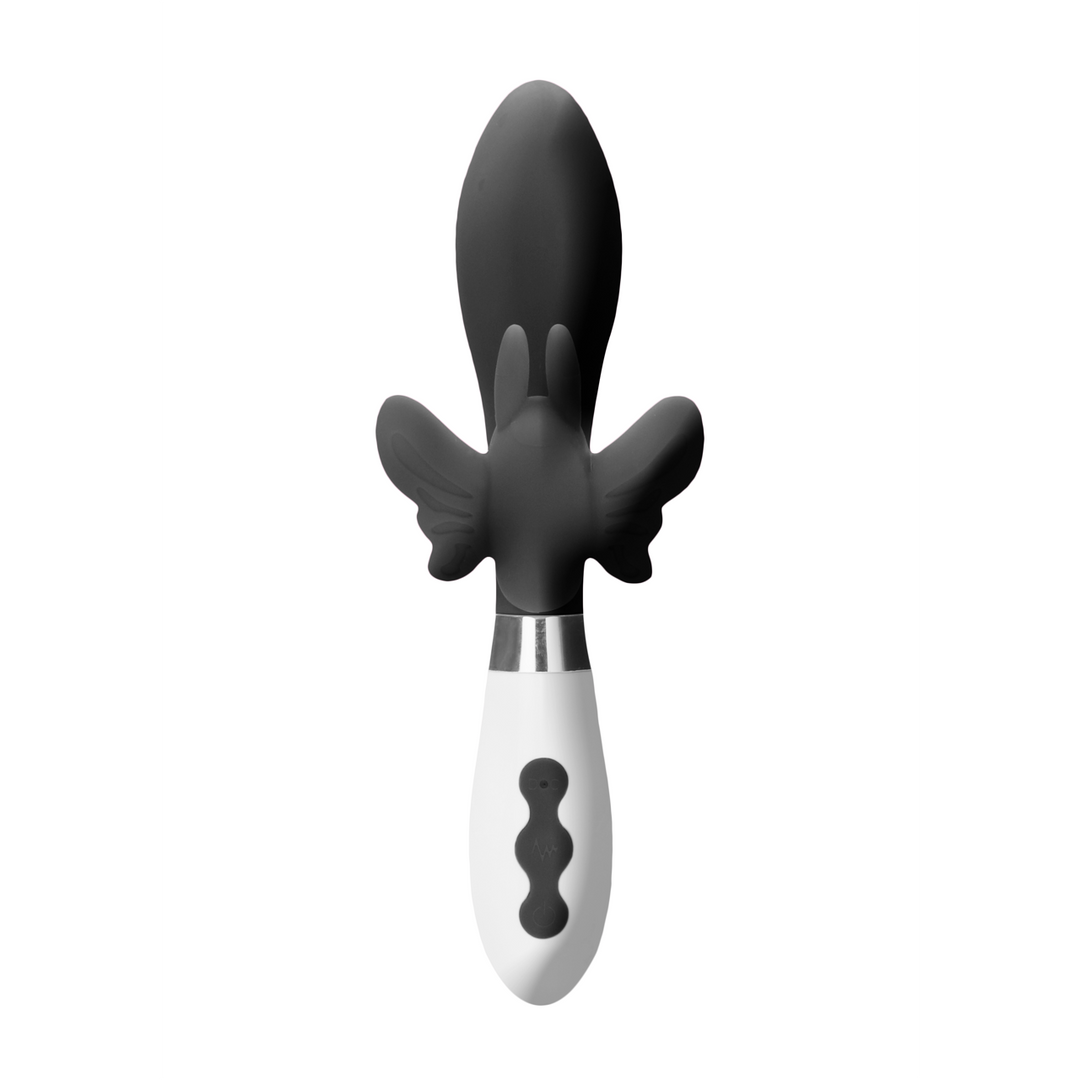 Alexios - Rechargeable Rabbit Vibrator - Black 4