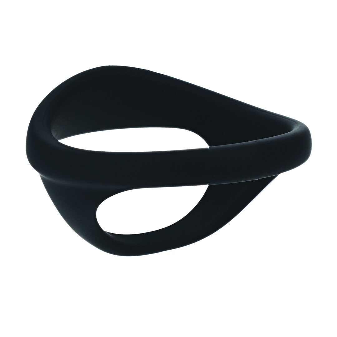 Silicone Cock and Ball Ring Set of 4 - Black 6