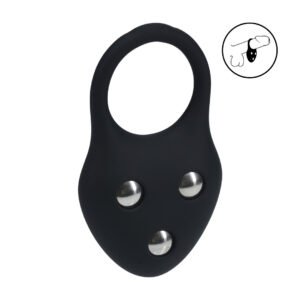 Silicone Training Cockring - L - Black