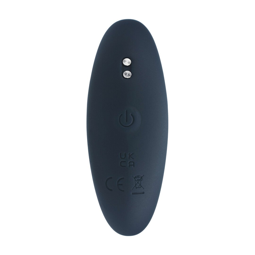 Vibrating Silicone Prostate Stimulator Anal Plug - S - Black 4