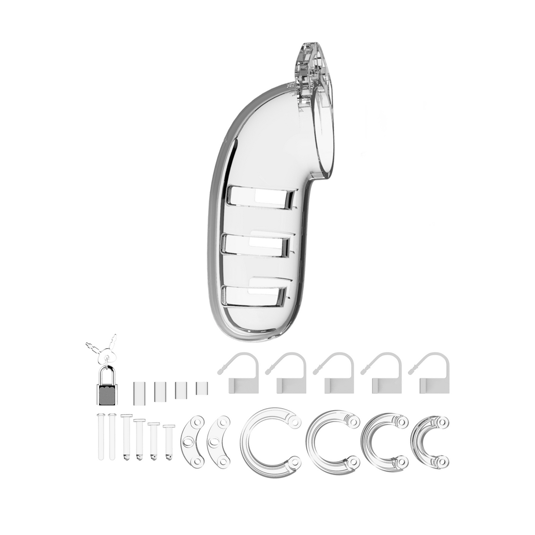 Model 06 Chastity Cock Cage - 5.5 / 14 cm 3