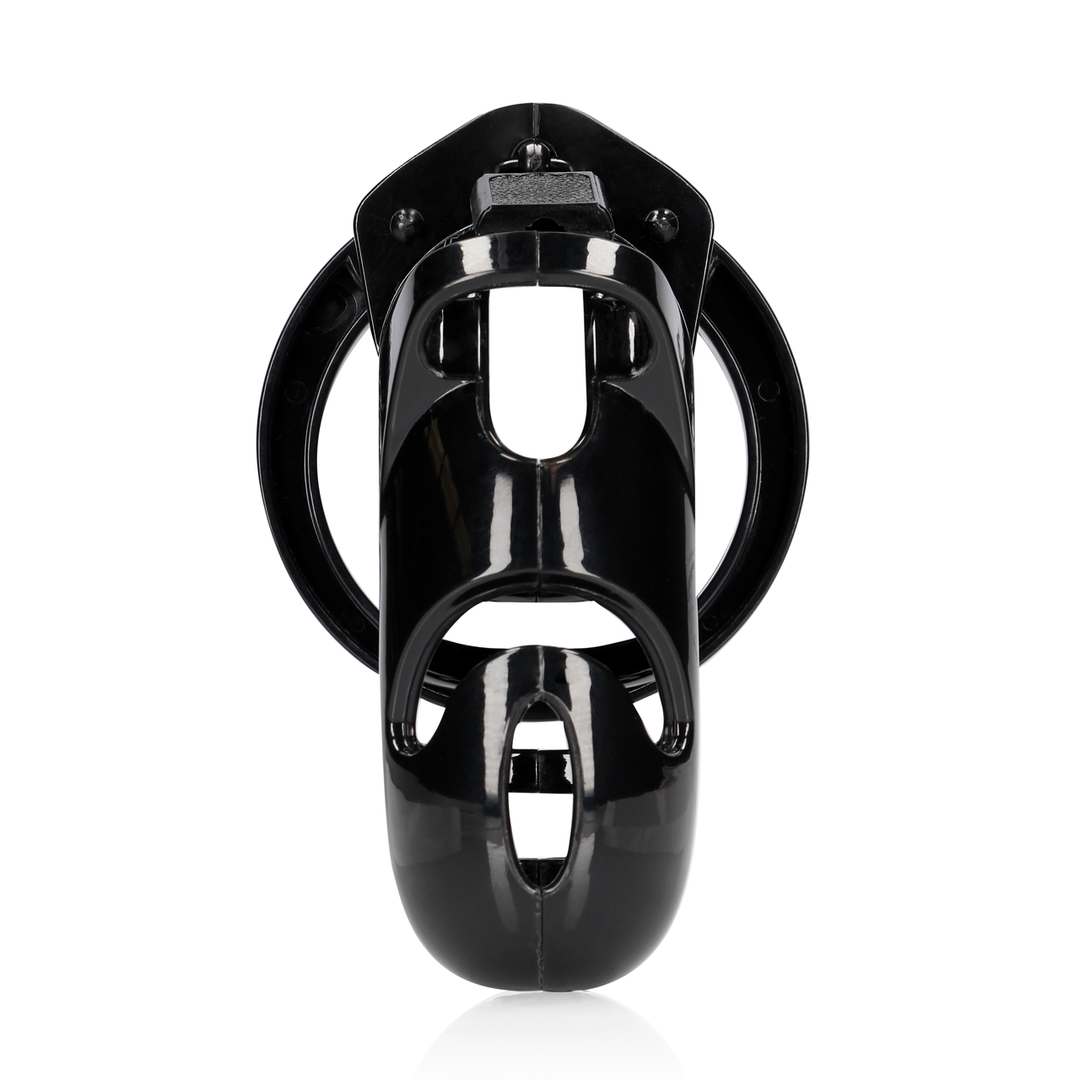 Model 26 - Chastity Cage - 4.5'' / 11,5 cm - Black 3