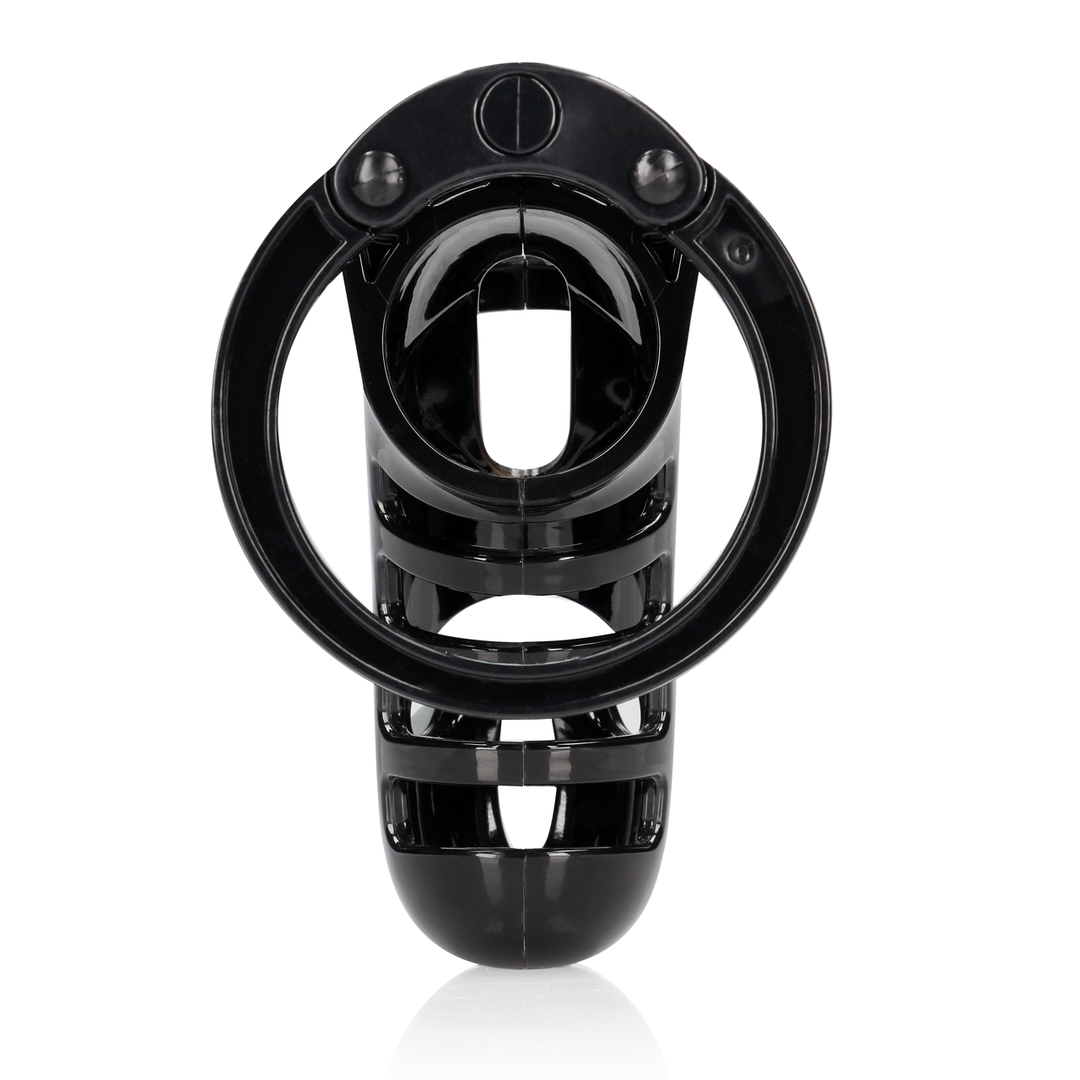 Model 26 - Chastity Cage - 4.5'' / 11,5 cm - Black 5