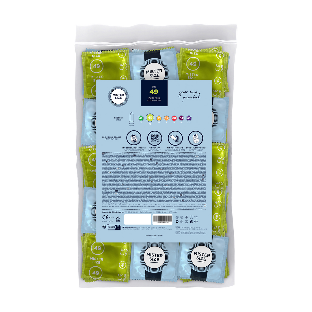 Pure Feel - Condoms 49 mm - 100 Pack 2