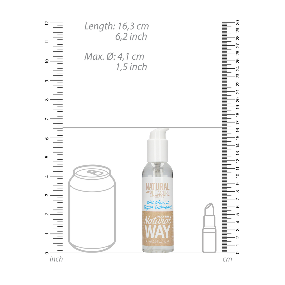 Vegan Waterbased Lubricant - 5 fl oz / 150 ml 4
