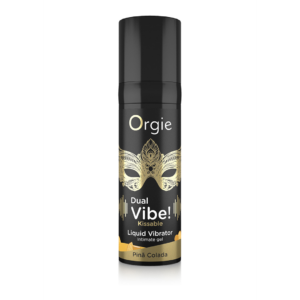 Dual Vibe! Kissable Liquid Vibrator - Pina Colada - 0.5 fl oz / 15 ml