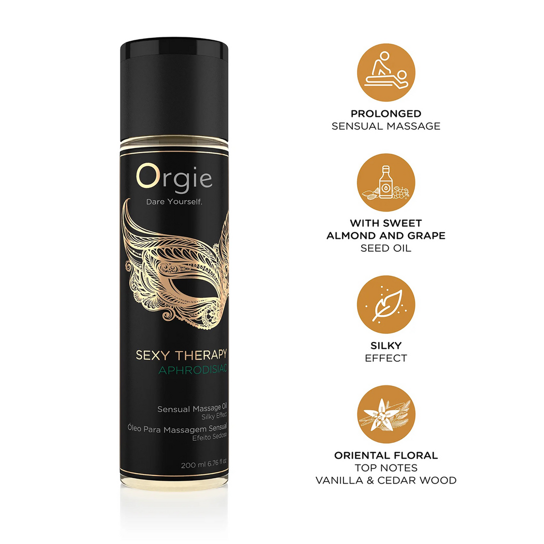 Sexy Therapy Aphrodisiac - Massage Oil - 7 fl oz / 200 ml 2