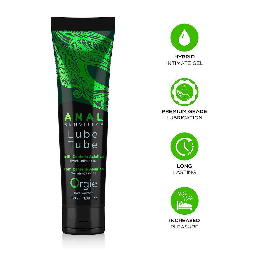 Lube Tube Anal Sensitive - Anal Lubricant - 3 fl oz / 100 ml 2