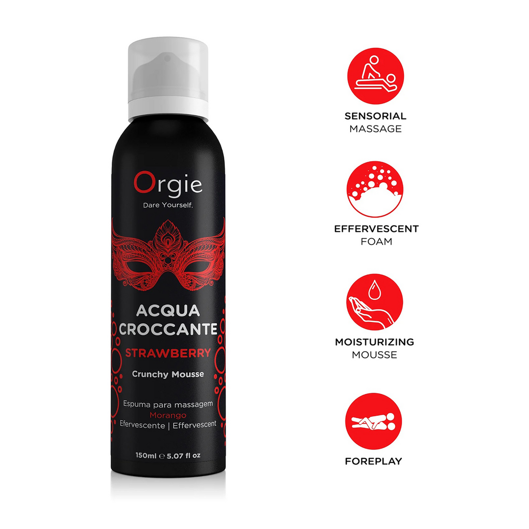 Acqua Crocante - Crackeling Massage Foam - 5 fl oz / 150 ml 2