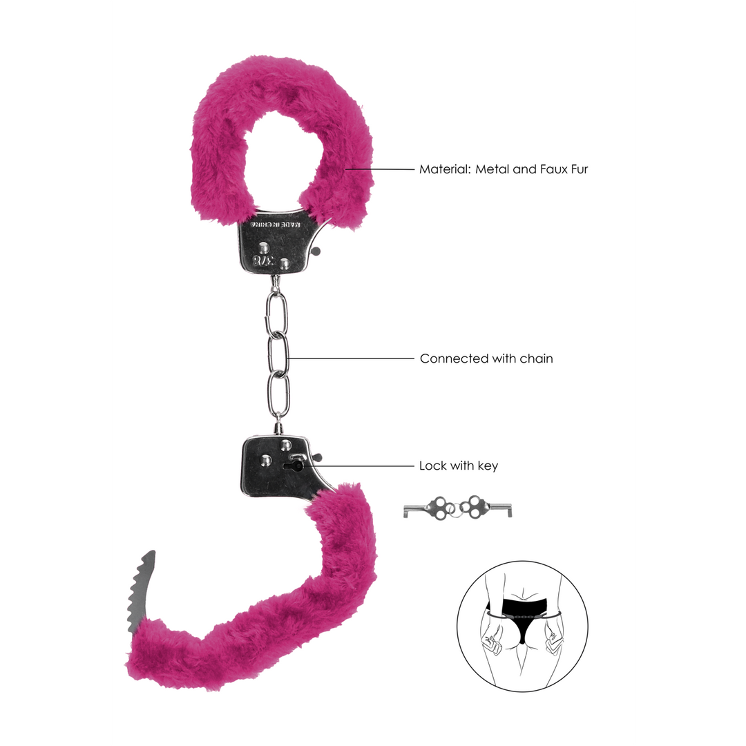 Pleasure Handcuffs Furry 6