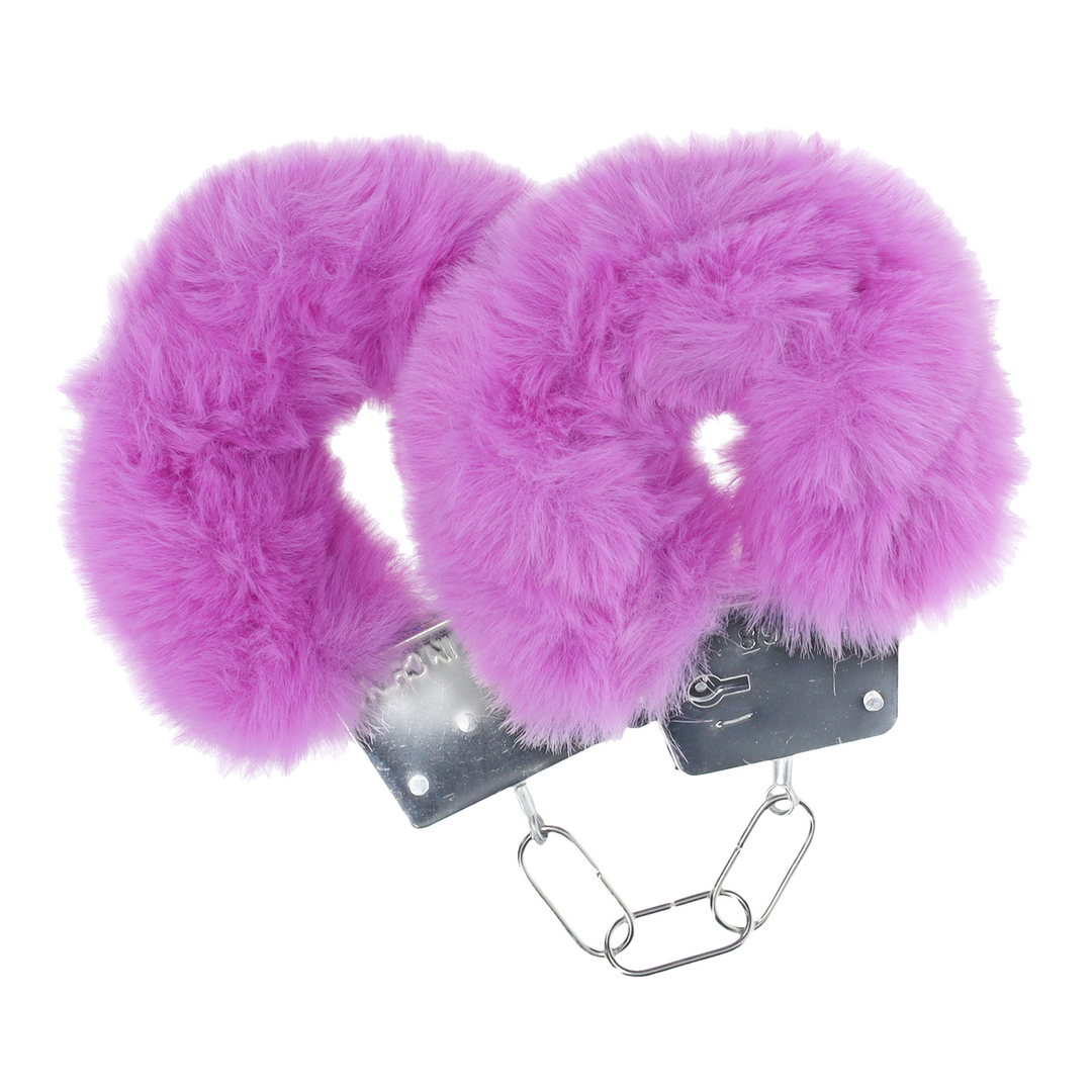 Classic Fluffy Handcuffs - Purple 3