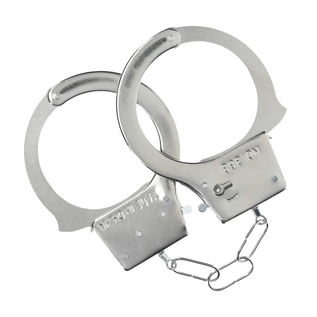 Classic Metal Handcuffs - Silver 3