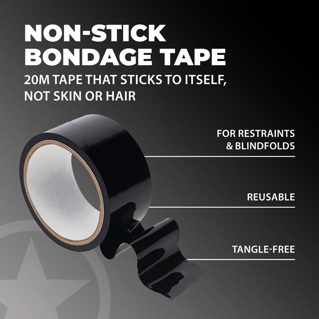 PVC Non-Stick Tape - 20 m - Black 5