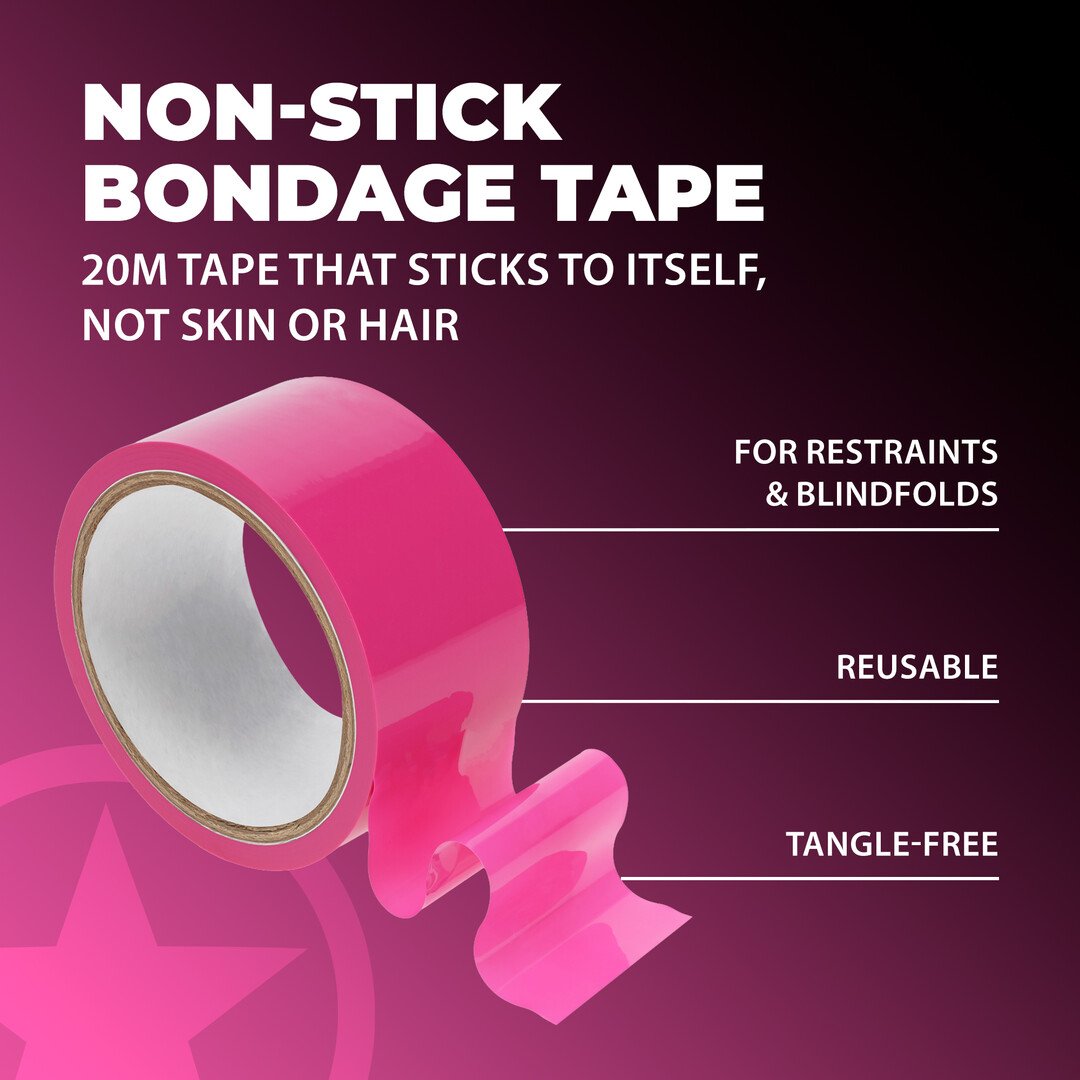 PVC Non-Stick Tape - 20 m - Pink 5