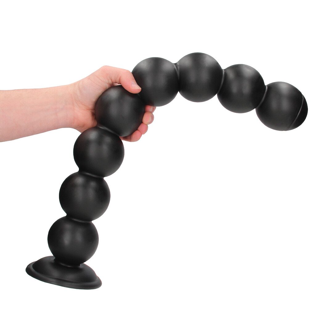 Balls of Lust - Anal Plug - 2046 gr / 55 cm - Black 6