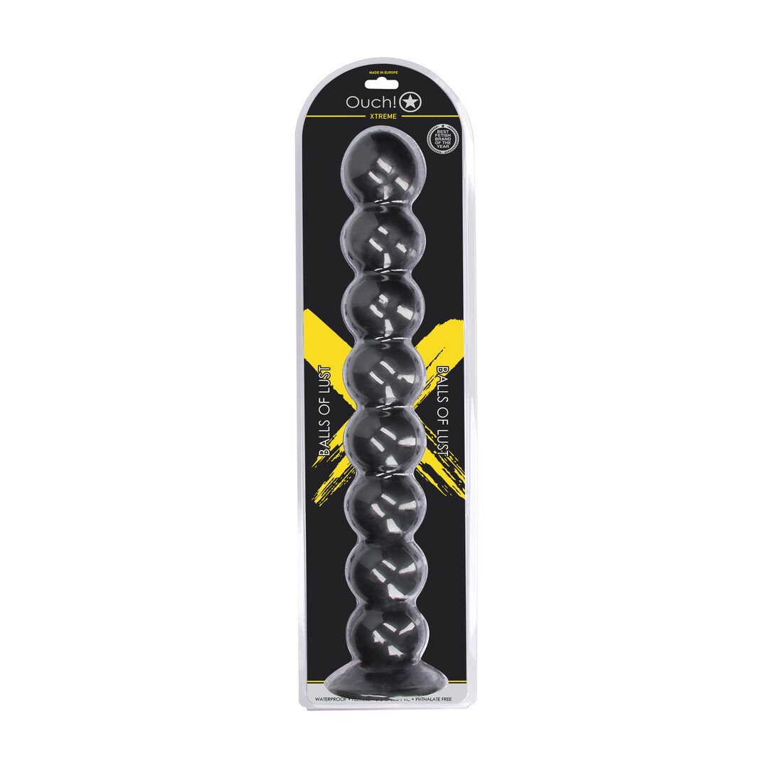 Balls of Lust - Anal Plug - 2046 gr / 55 cm - Black 2