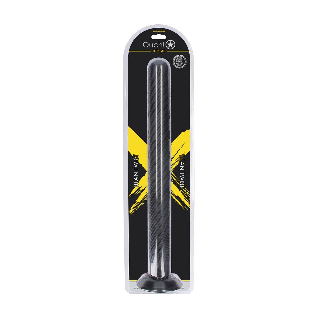 Titan Twist - Anal Plug - 1001 gr / 48 cm - Black 2