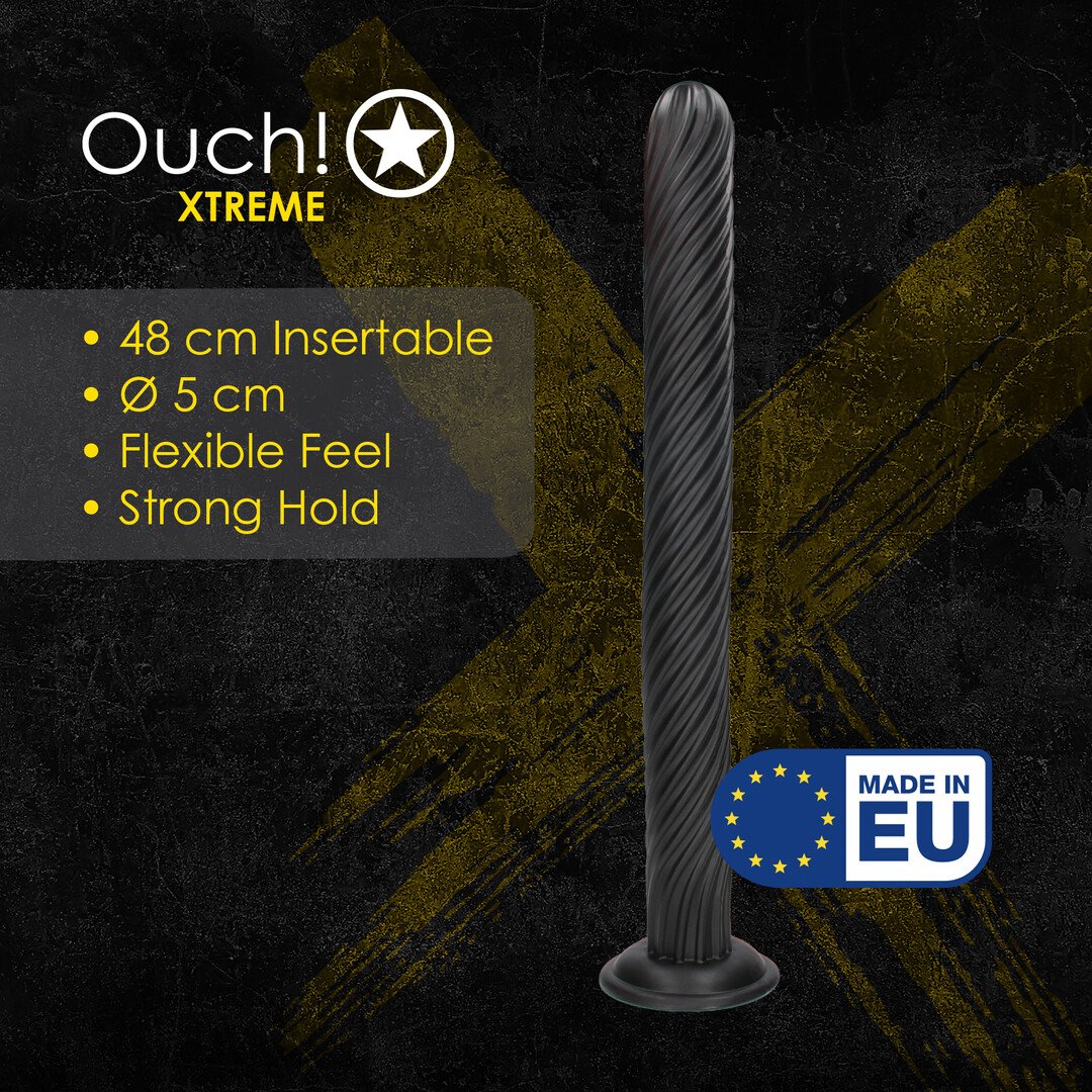 Titan Twist - Anal Plug - 1001 gr / 48 cm - Black 5