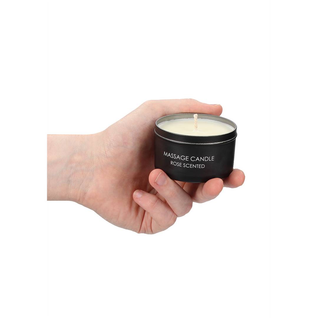 Massage Candle - Rose Scented 5