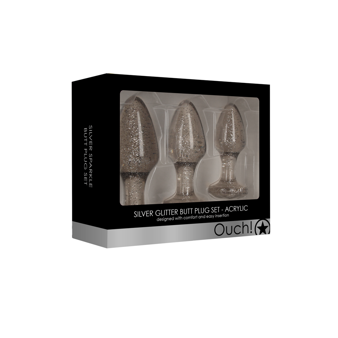 Acrylic Butt Plug Set 2