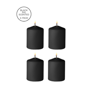Tease Candles - Disobedient - 4 Pieces - Black