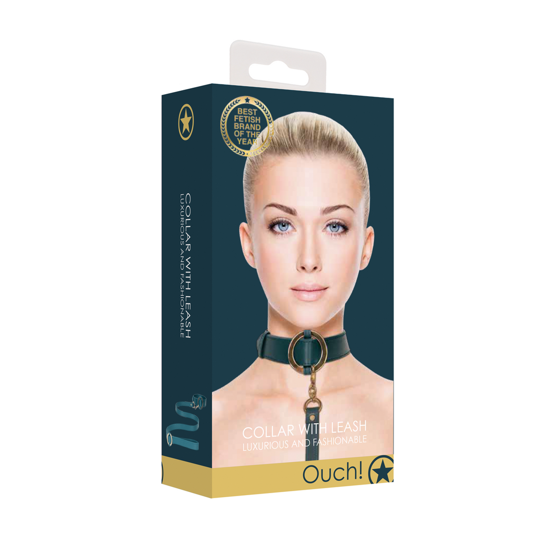 Luxurious Collar with Leash 2