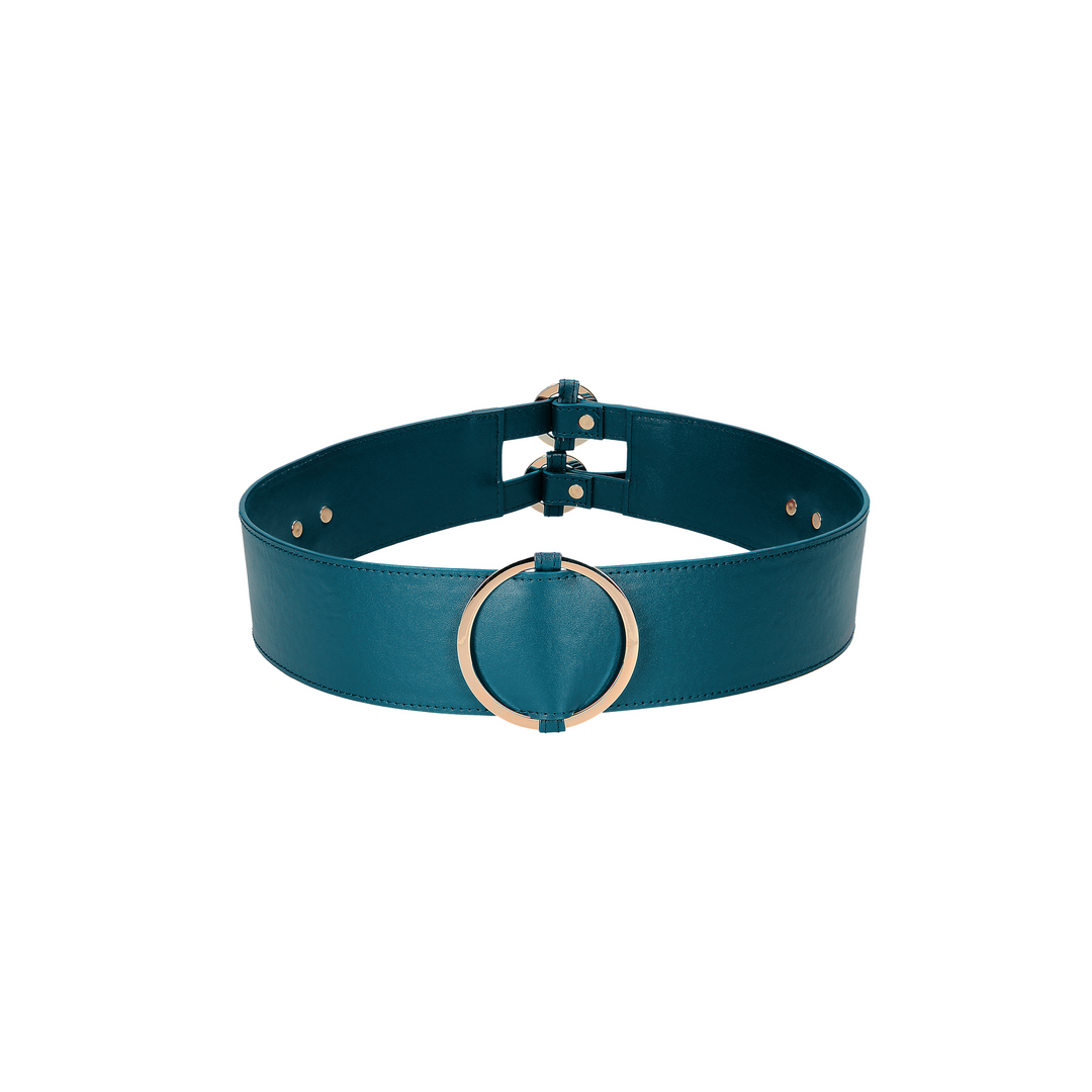 Waist Belt with Bondage Rings - S/M 5