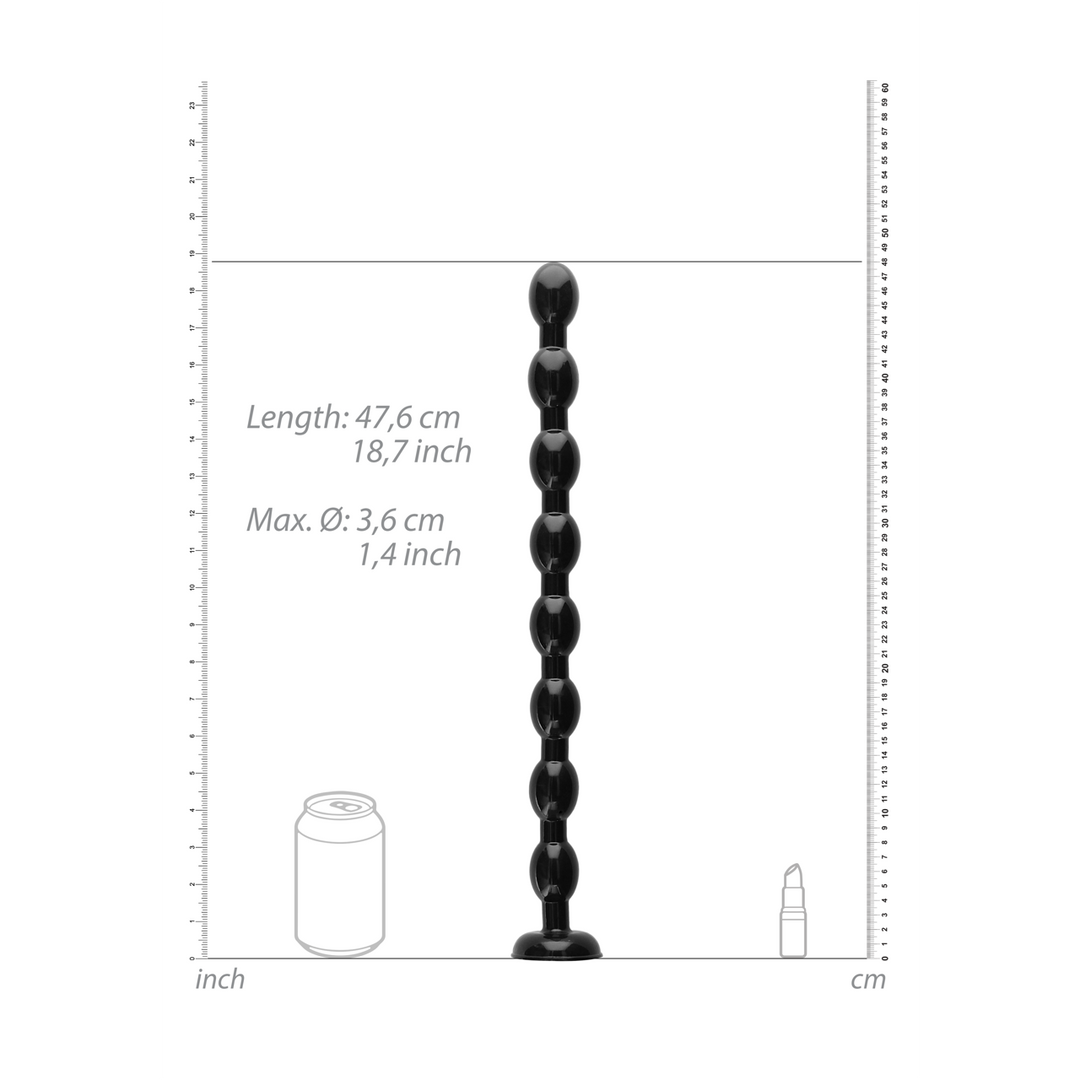 Ass Snake Beaded Dildo - 19 / 48 cm 3